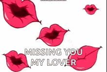 Missing You My Lover Lips GIF - Missing You My Lover Lips Besos GIFs