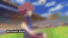 Moonlight Blade Hissatsu GIF - Moonlight Blade Hissatsu Inazuma Eleven GIFs