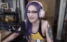 tongue out bleh mocking tease streamer
