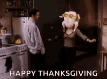 Happy Thanksgiving Friends GIF - Happy Thanksgiving Friends GIFs