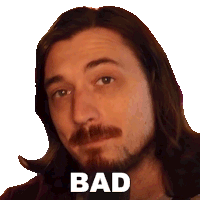 Bad Aaron Brown Sticker - Bad Aaron Brown Bionicpig Stickers