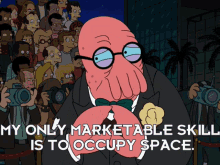 Harold Zoid Occupy Space GIF - Harold Zoid Occupy Space Marketable Skill GIFs