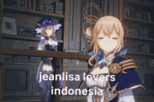 Jeanlisa Lovers Indonesia Jeanlisa GIF - Jeanlisa Lovers Indonesia Jeanlisa Jean Genshin Impact GIFs