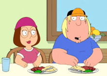 Meg And Chris Awwing Family Guy Indiniprint GIF