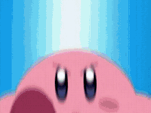 Throw Kirby Kirby Anime GIF - Throw Kirby Kirby Throw GIFs
