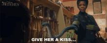 Give Her A Kiss The Witches GIF - Give Her A Kiss The Witches Boy GIFs