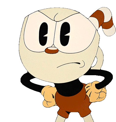 What Cuphead Sticker - What Cuphead The Cuphead Show Stickers