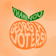 Thank You Georgia Voters Vote In Georgia GIF - Thank You Georgia Voters Thank You Georgia Georgia Voter GIFs