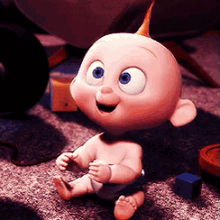 Fire Baby GIF - Pixar The Incredibles Jack Jack GIFs