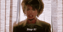 Annette Bening Stop It GIF - Annette Bening Stop It American Beauty GIFs