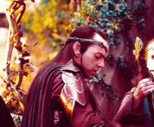 Dont Make Me Come Over There GIF - Hobbit Elrond Dontmakemecomeoverthere GIFs