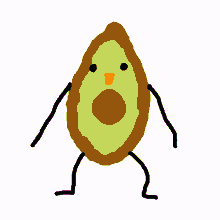 Avocado Do The Avocado Shake GIF