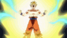 Goku Super Saiyan Goku GIF - Goku Super Saiyan Goku Spirit Bomb GIFs