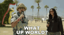 What Up World Joe Kay GIF - What Up World Joe Kay Coachella GIFs