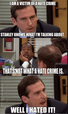 The Office Hate Crime GIF - The Office Hate Crime GIFs