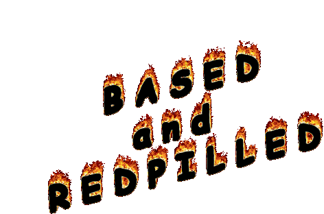 Based Redpilled Sticker