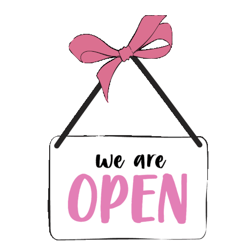 We Are Open Open Sticker - We Are Open Open Back In Business Stickers