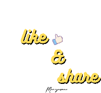 Like Share Sticker - Like Share Like And Share Stickers