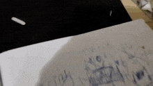 a piece of paper with a drawing on it that says tik tok