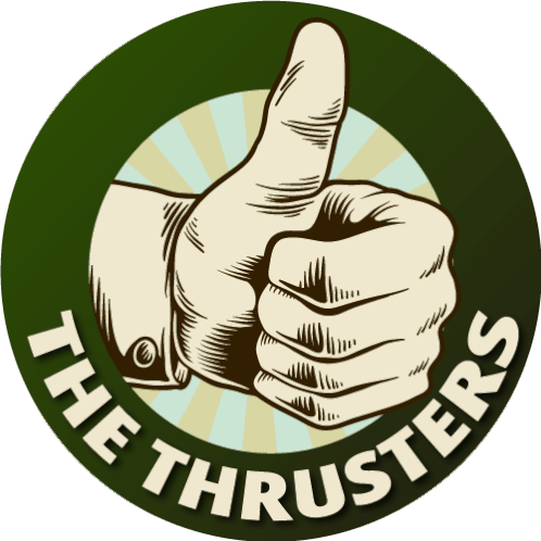 Thrusters Ericwagnerco Sticker - Thrusters Ericwagnerco Stickers