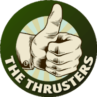 Thrusters Ericwagnerco Sticker - Thrusters Ericwagnerco Stickers