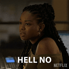Hell No Izzy Letts GIF - Hell No Izzy Letts Jazz Raycole GIFs