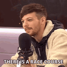 There Is A Race Course Louis Tomlinson GIF - There Is A Race Course Louis Tomlinson Popbuzz Meets GIFs