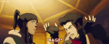 Mako Rage GIF - Mako Rage Legend Of Korra GIFs