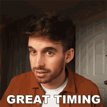Great Timing Joey Kidney GIF - Great Timing Joey Kidney Perfect Timing GIFs