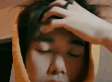 Eric Nam Hair GIF - Eric Nam Hair Hoodie GIFs