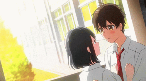 Cute anime couple GIFs - Obtenez le meilleur gif sur GIFER