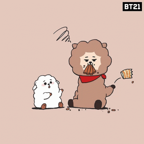 Bangtansonedan Bt21 GIF - Bangtansonedan Bt21 Mean Siblings - Discover ...