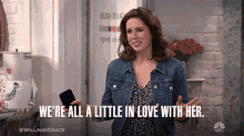 A Little In Love With Her Giggly GIF - A Little In Love With Her In Love Giggly GIFs