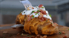 Loaded Baked Potato Potato GIF - Loaded Baked Potato Potato Food GIFs