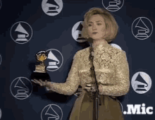 Grammy GIF - Yass Win Mic Media GIFs