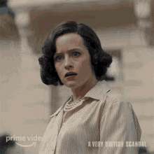 annoyed margaret campbell claire foy a very british scandal upset