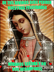 miranos senora de guadalupe blessed virgin mary mama mary pray