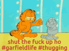 Garfield Thug Life GIF - Garfield Thug Life Morbius GIFs