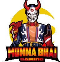Munna Bhai Gaming Sticker - Munna Bhai Gaming Stickers