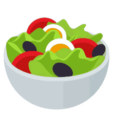 green salad food joypixels vegetable salad