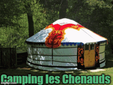 Glamping In France Yourtes En France GIF - Glamping In France Yourtes En France Romantic Yurts GIFs