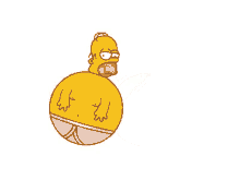 Rolls Homer Simpson GIF - Rolls Homer Simpson The Simpsons GIFs