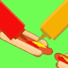 National Hot Dog Day Hot Dogs GIF - National Hot Dog Day Hot Dogs Ketchup Mustard GIFs