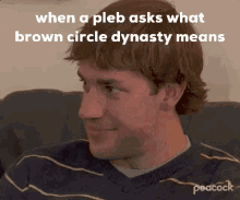 Giggle Pod Pleb GIF - Giggle Pod Pleb Brown Circle Dynasty GIFs