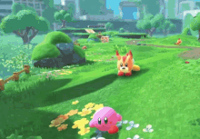 Awoofy Kirby And The Forgotten Land GIF - Awoofy Kirby And The Forgotten Land Kirby GIFs
