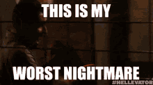 This Is My Worst Nightmare GIF - Scared Hellevator Series Elevator GIFs