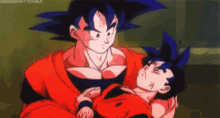 Sin Etiqueta Goku Y Gohan GIF - Sin Etiqueta Goku Y Gohan Dragon Ball GIFs