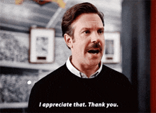 Ted Lasso Thank You GIF