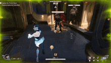 a screenshot of a video game that says capture the throne room at the top