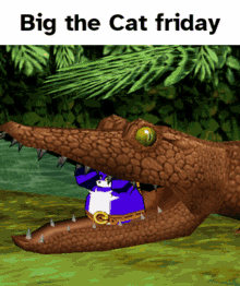 Big The Cat Friday GIF - Big The Cat Friday Sonic GIFs